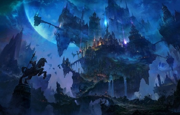 Díronost, capital city of Gwildath