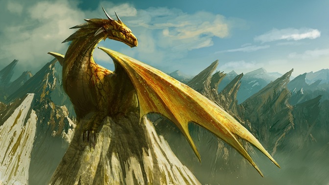 Golruwyrm, young adult