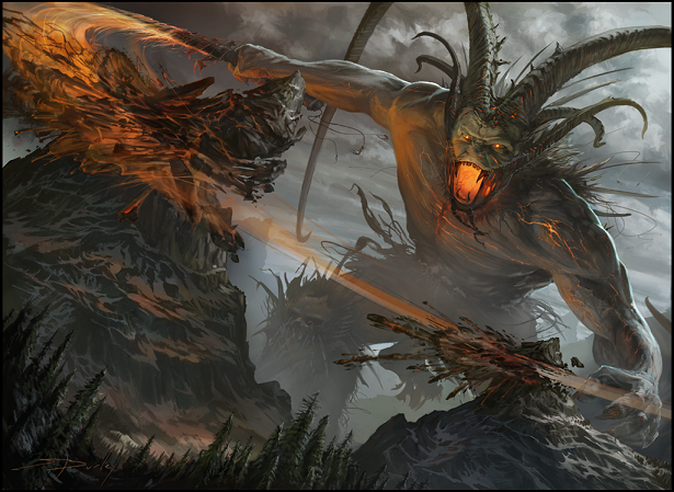 Surtur approaches Imrik