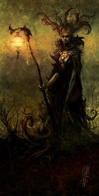 Diedriss, before becoming a demi-lich
