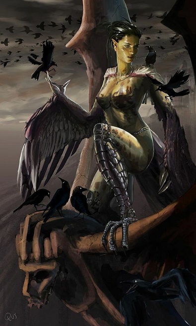 Sehkmora, Ukhilgam's First Harpy Queen