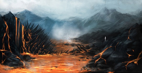 Cerbere lava flow