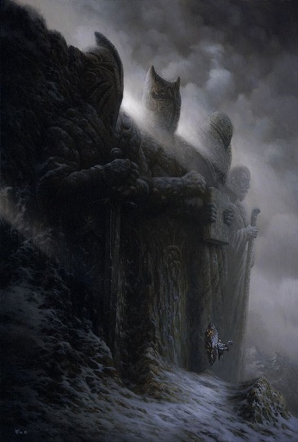 Gaugneir Monument, artwork by Christophe Vacher