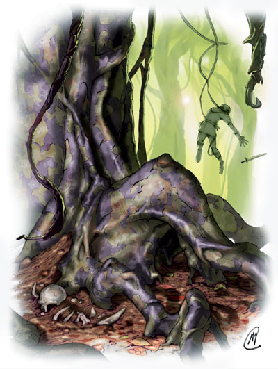 corrupted tree of Maegorion