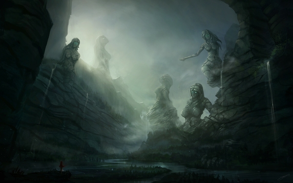 Demon Statues of Skurd