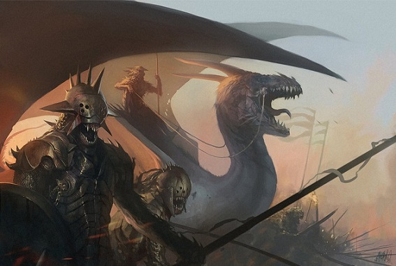 dragon blood soldiers of Ag Envok
