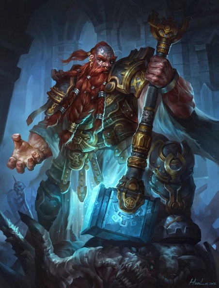 Mîm Khazun Zealot, artwork by Hua Lu